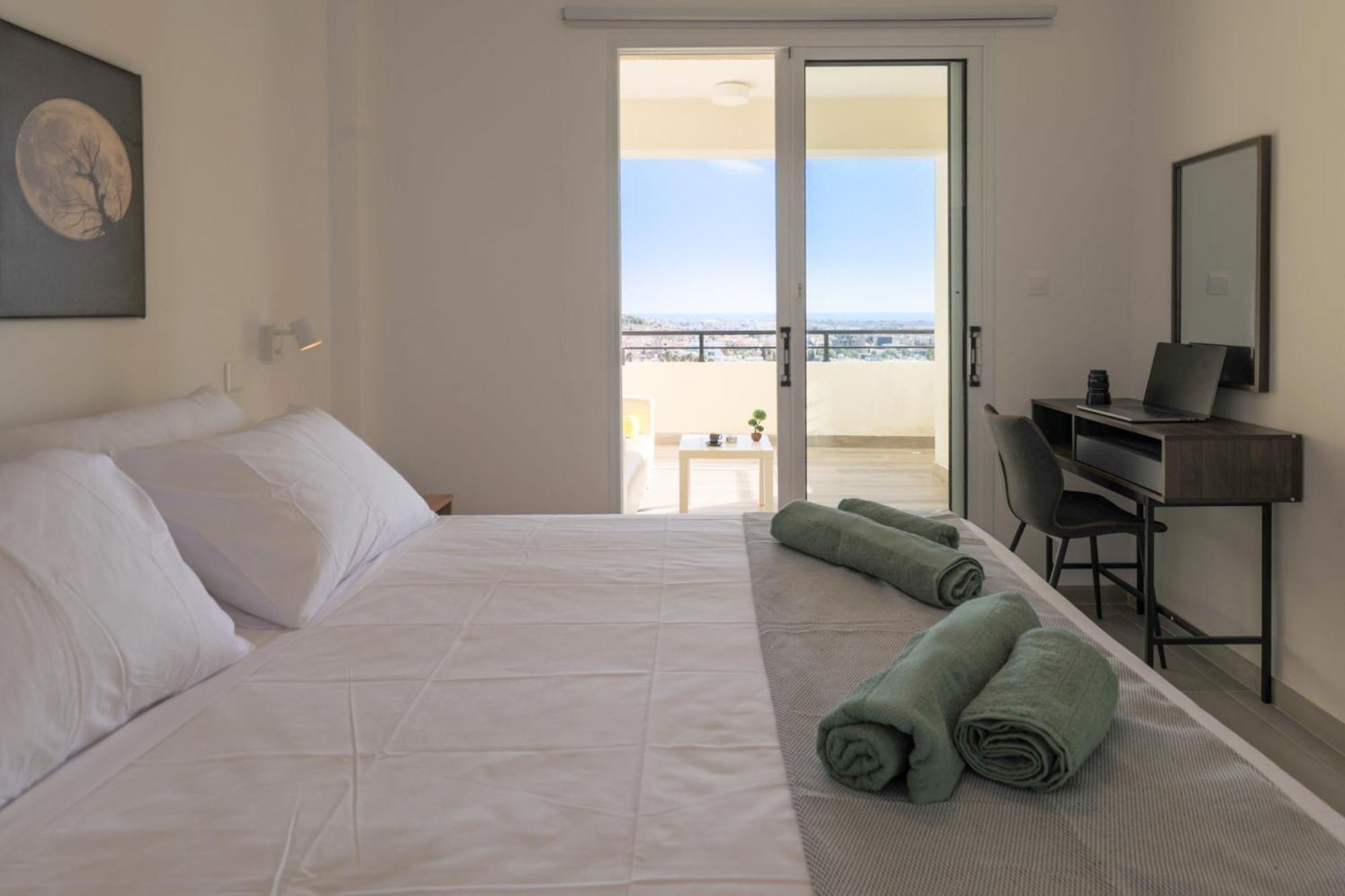 Apartmán Eden Blue-Horizon 1B, Paphos, Sea View, Pool Konia Exteriér fotografie