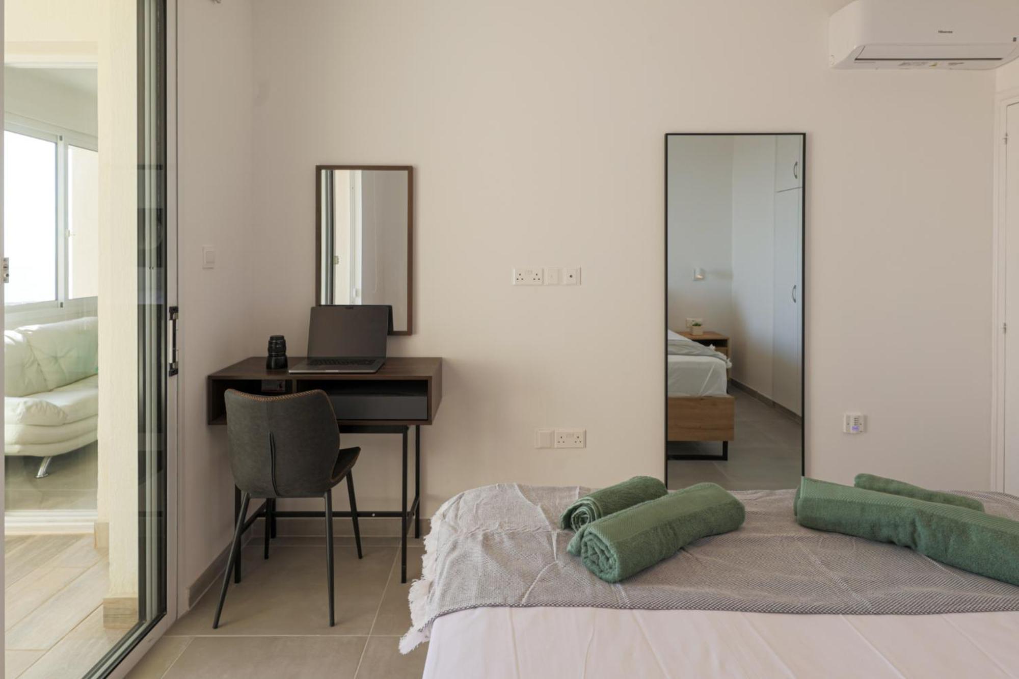 Apartmán Eden Blue-Horizon 1B, Paphos, Sea View, Pool Konia Exteriér fotografie