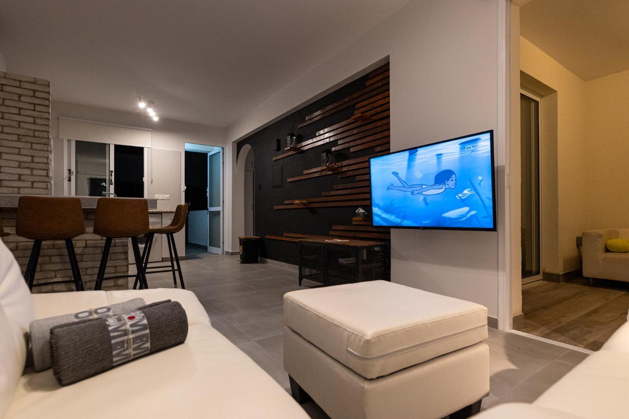 Apartmán Eden Blue-Horizon 1B, Paphos, Sea View, Pool Konia Exteriér fotografie