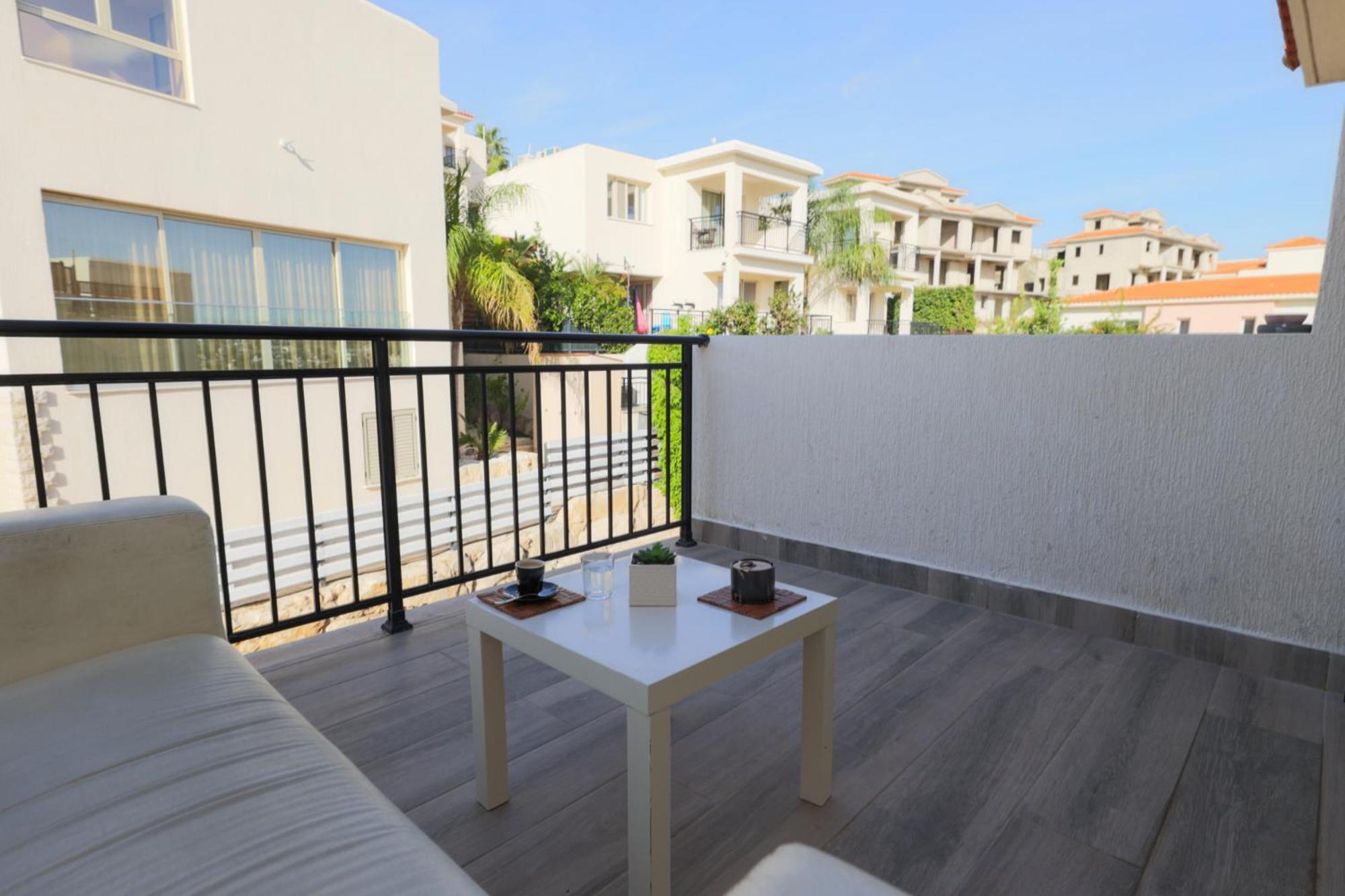 Apartmán Eden Blue-Horizon 1B, Paphos, Sea View, Pool Konia Exteriér fotografie